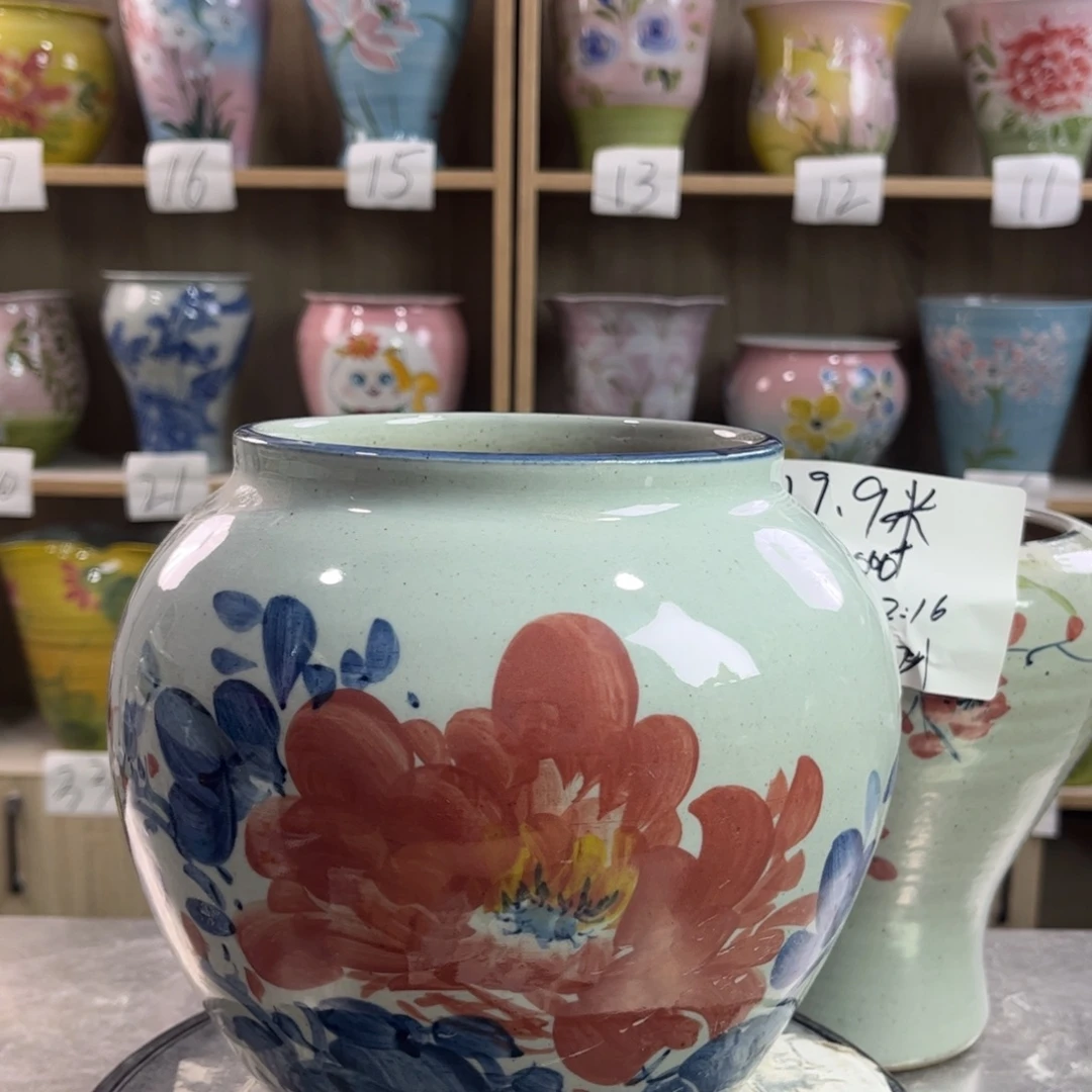 景德镇陶瓷花盆花盆