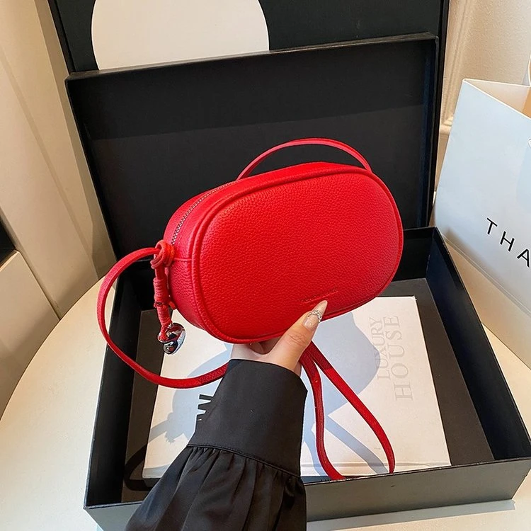 【Disen迪奢专属】轻奢时尚女士斜挎包-8 黄/红 相机包