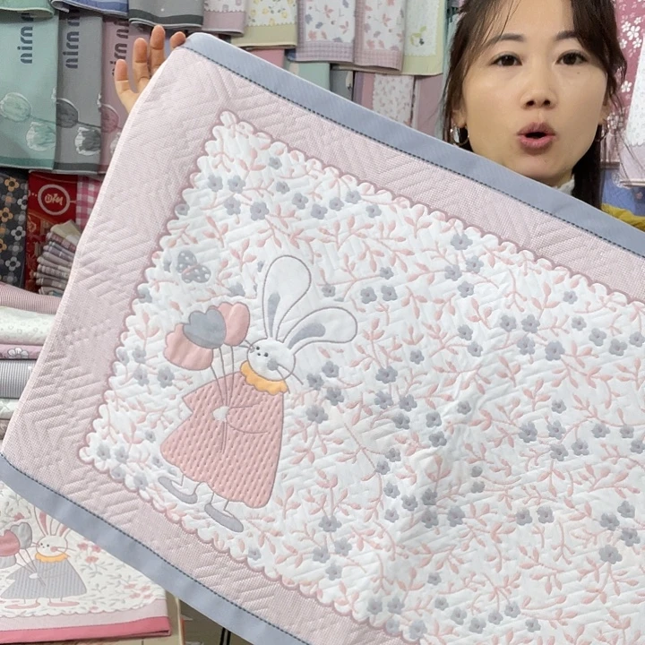 棉特价促销灰色花园兔