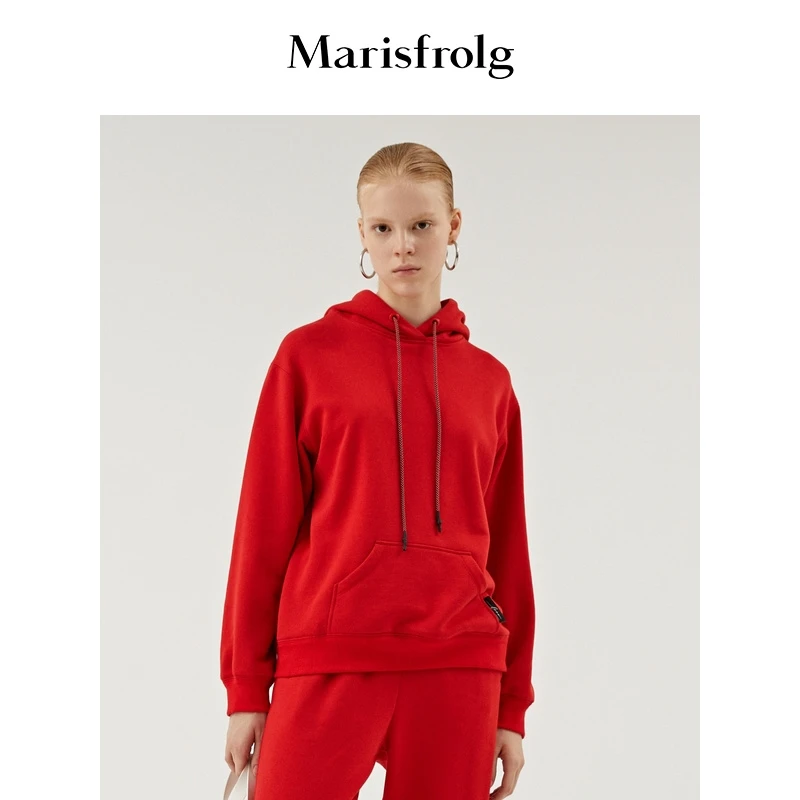 Marisfrolg/玛丝菲尔女装春季新款专柜同款卫衣A1AY14371