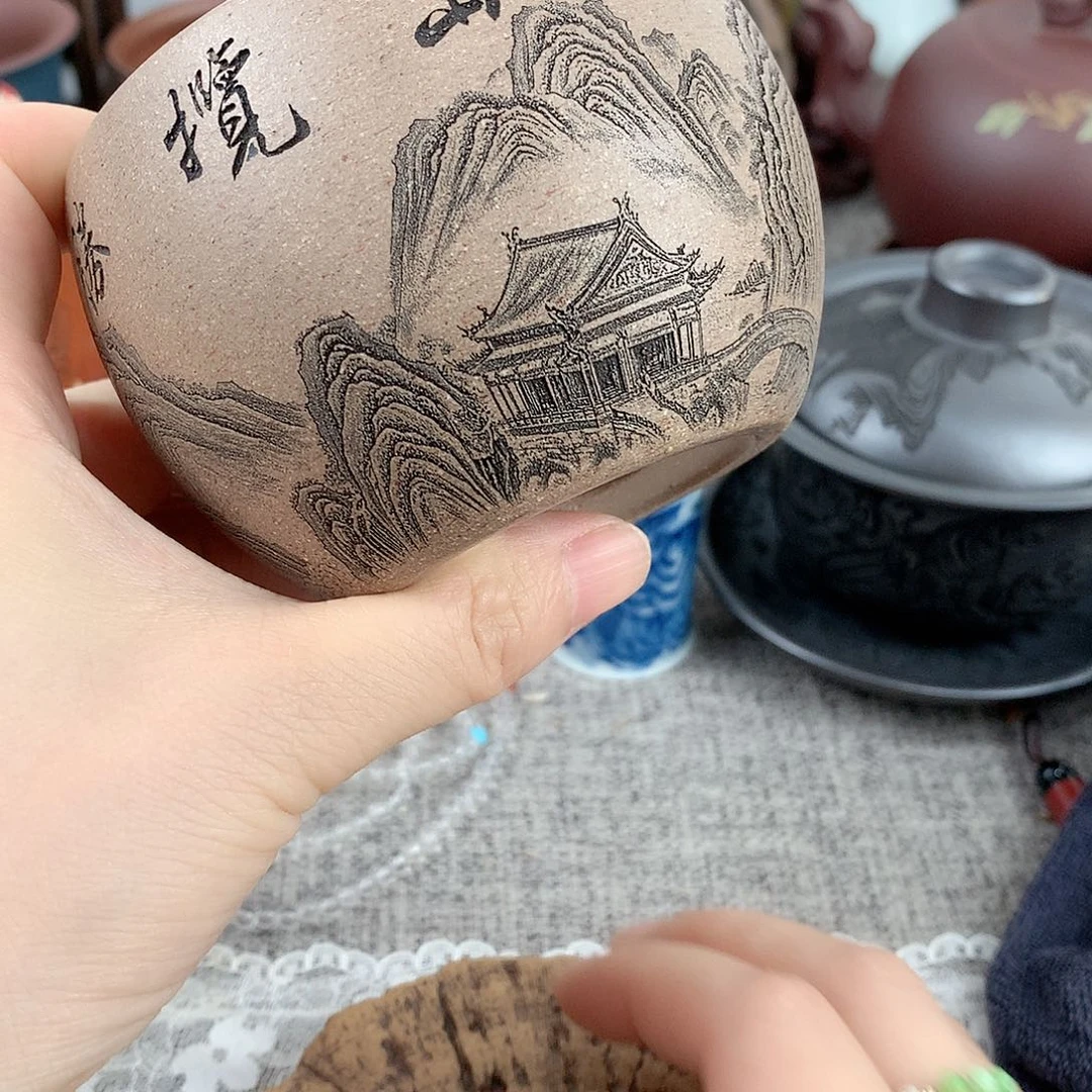 茶杯紫砂高端主人杯