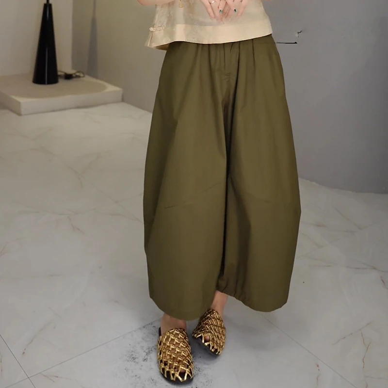 小个子九分阔腿牛仔裤女2026夏季新款高腰宽松显高显瘦潮流直筒裤