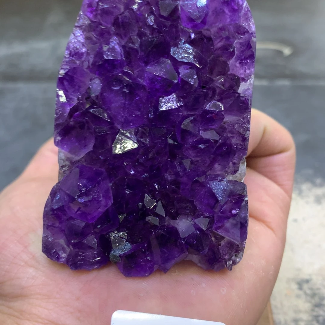 水晶摆件未镶嵌紫晶106
