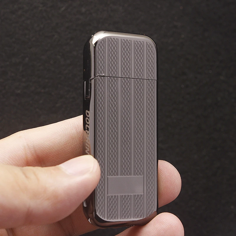 海豚砂轮金属充气打火机迷你超薄明火便携小巧耐用创意个性送男友