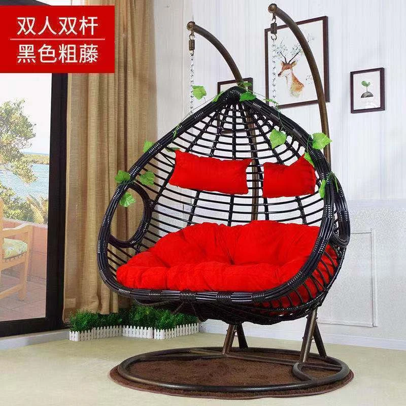 吊篮藤椅阳台室内吊椅家用秋千网红鸟巢椅子吊兰椅吊床懒人摇篮椅