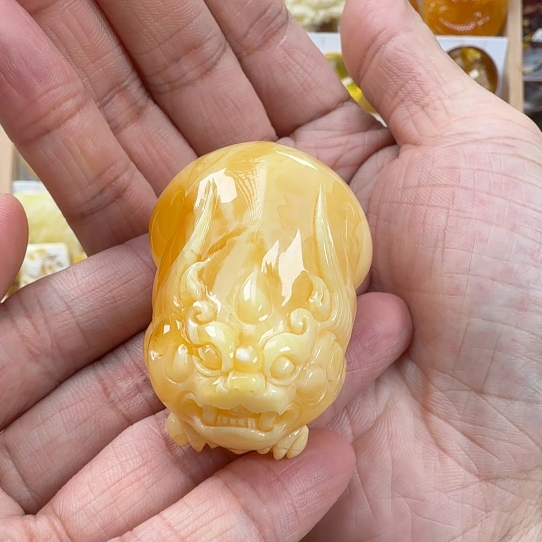 蜜蜡颈饰未镶嵌蜜蜡26.65g