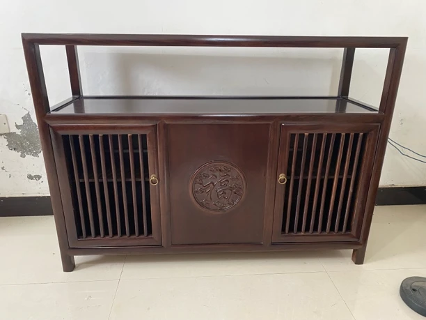 新中式餐边柜茶边柜客厅简约中式储藏柜厨房柜储物柜柜子餐边柜柜