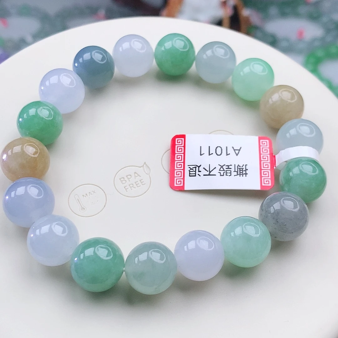 翡翠未镶嵌手链翡翠11mm