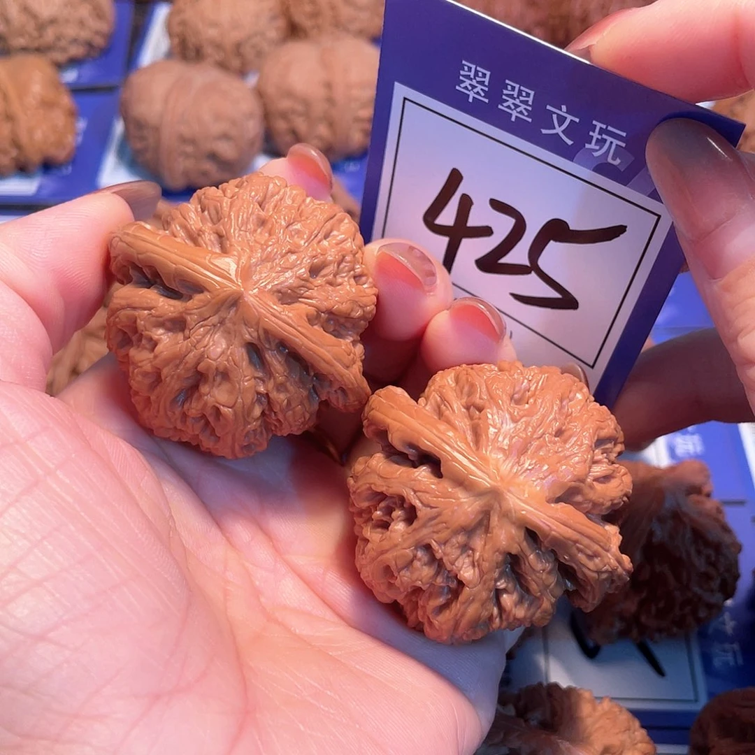 文玩核桃把件425号粗筋4.5