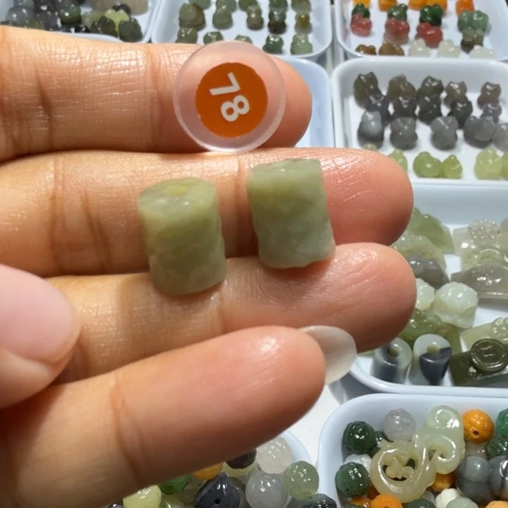 未镶嵌和田玉珠宝半成品