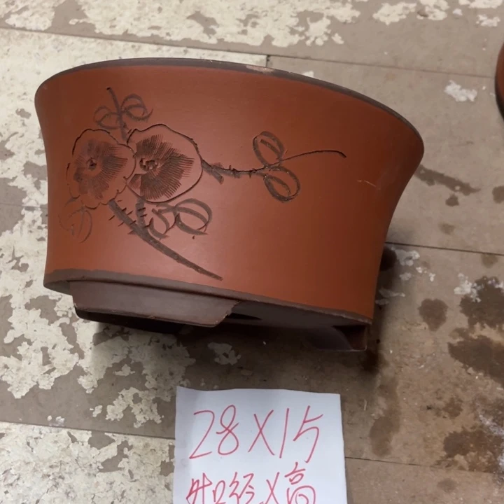 紫砂花盆破损包赔