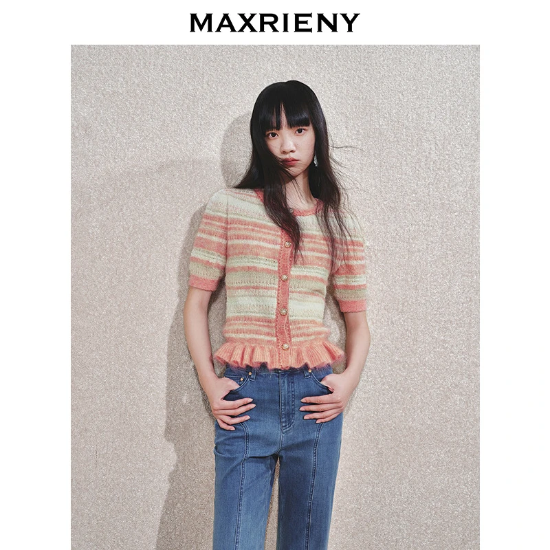 【蜜思仝】MAXRIENY【商场同款】2025毛衫