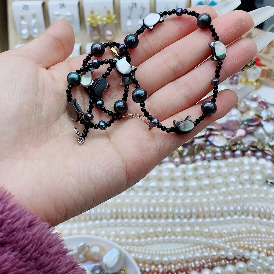 淡水珍珠颈饰未镶嵌