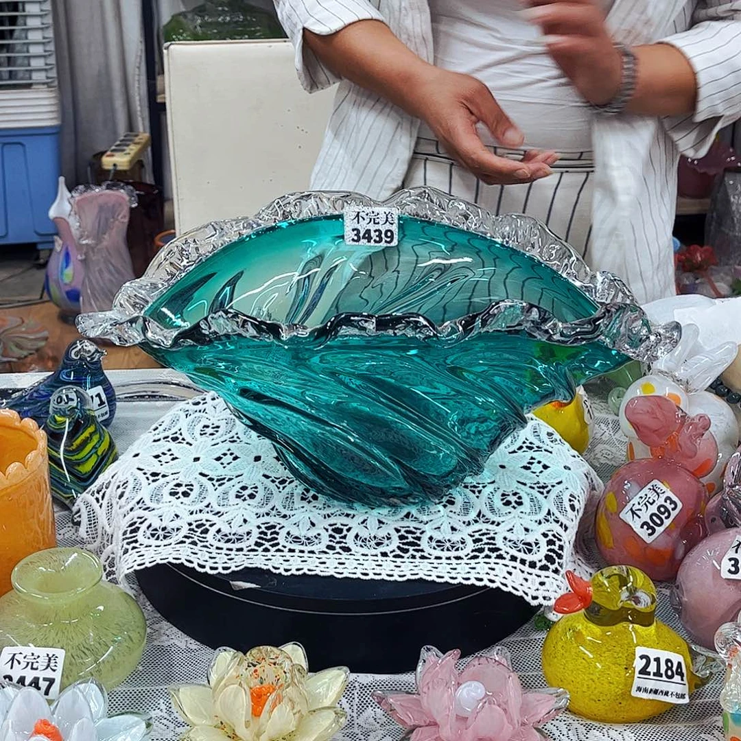 3439 家悦琉璃工艺品不完美