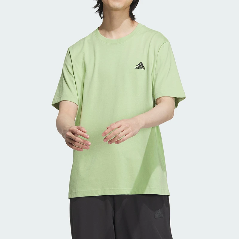ADIDAS阿迪达斯MH SMALL LOGO T男女运动短袖T恤JI9066