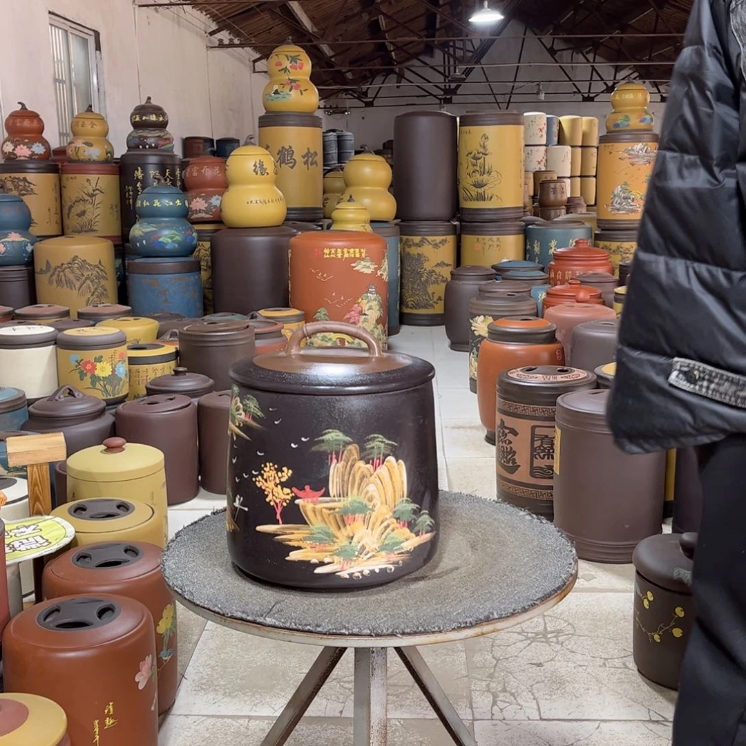 紫砂茶叶罐茶叶罐