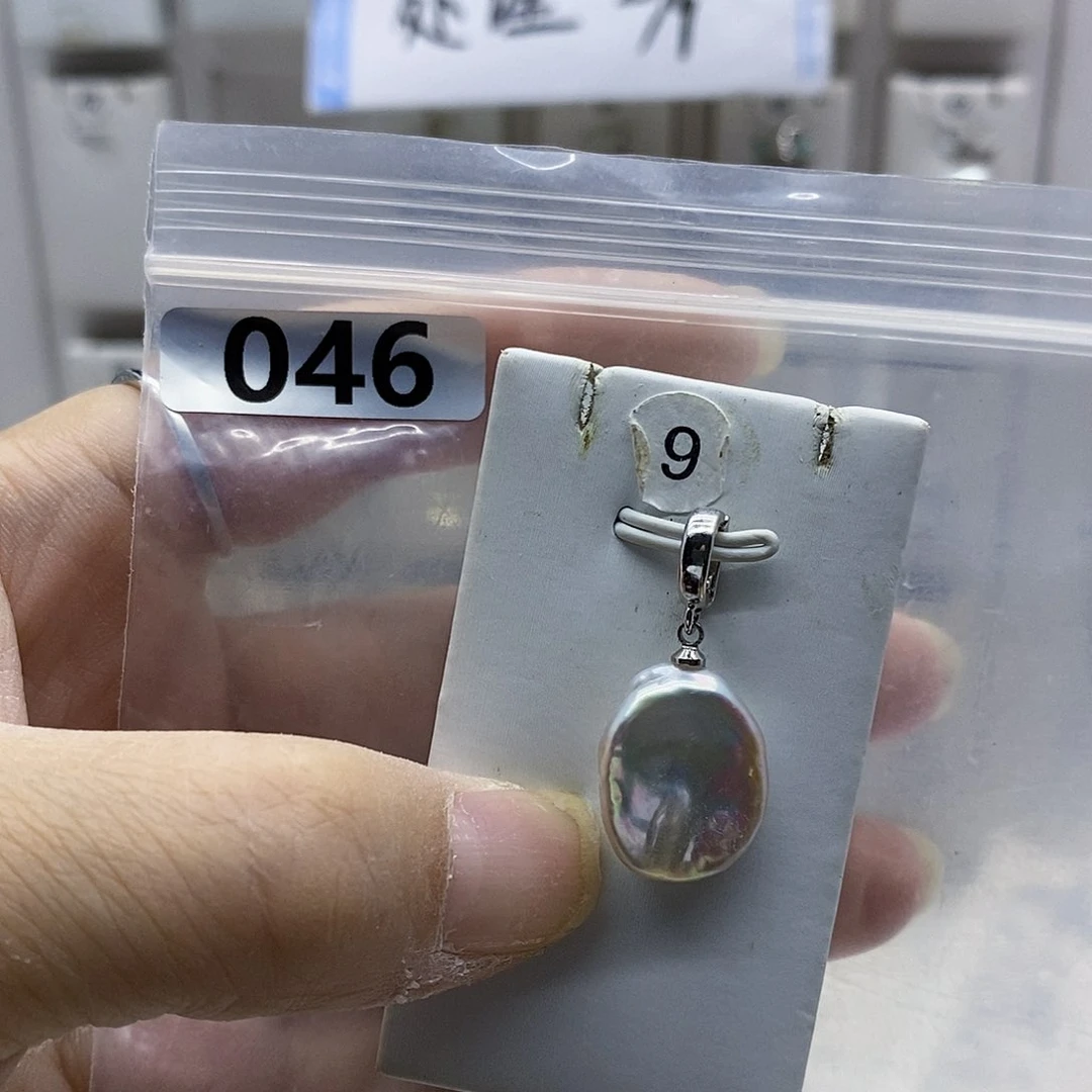 颈饰合金淡水珍珠
