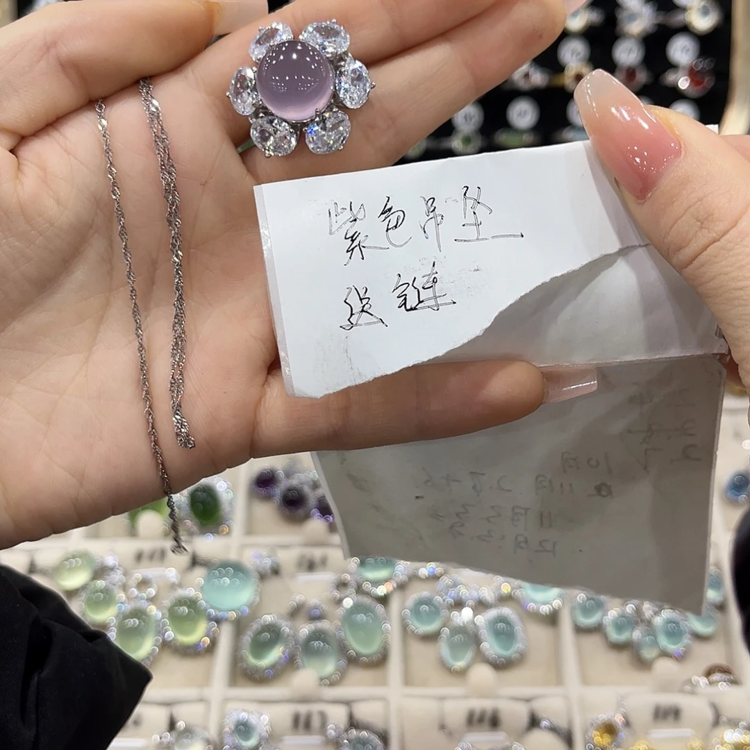 j***e蛇纹石玉银S925镶嵌戒指