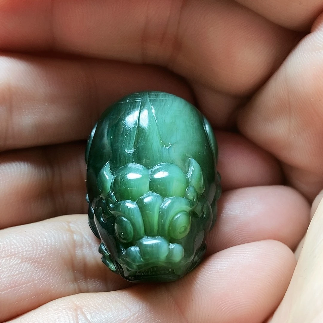 和田玉（碧玉）未镶嵌挂件