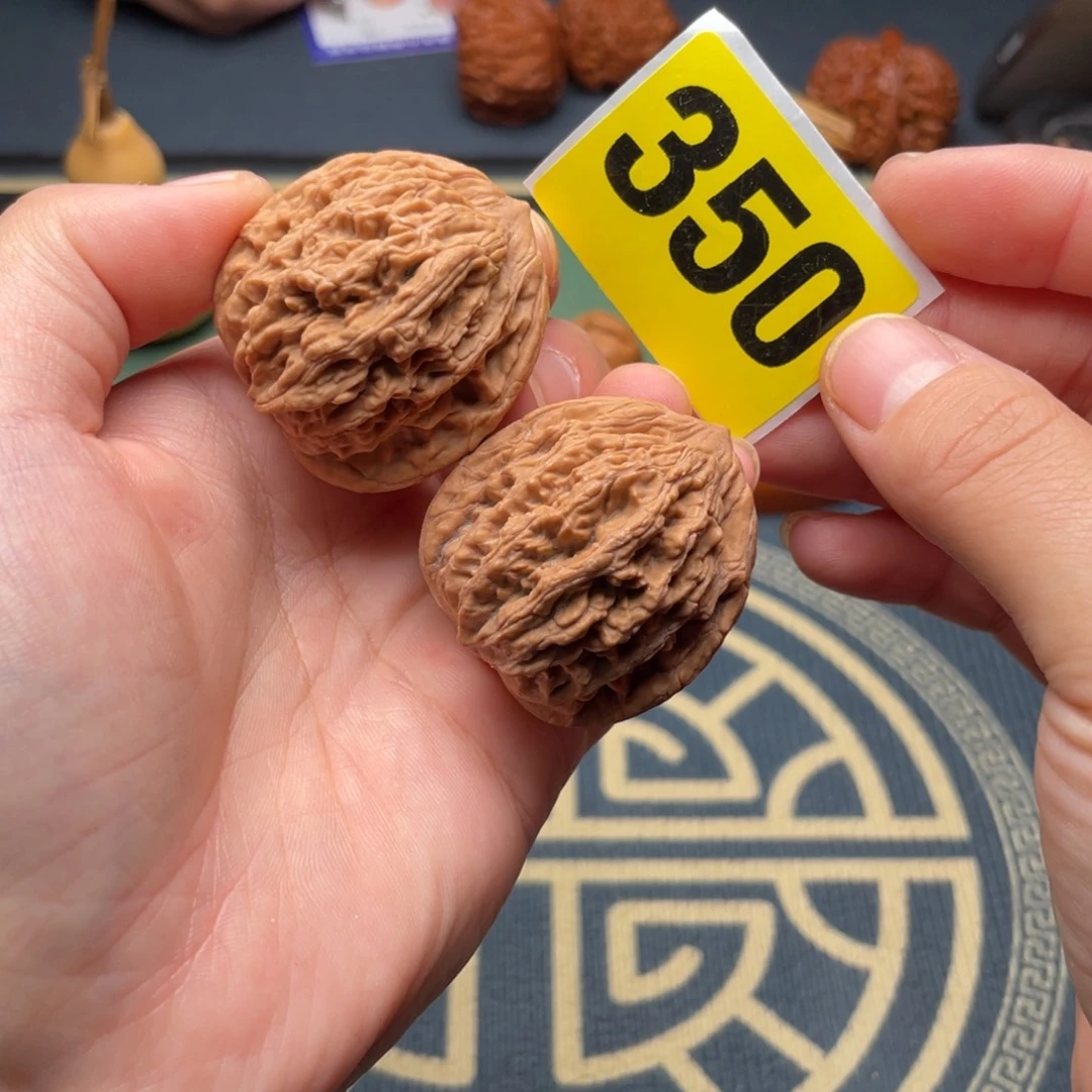 吊坠文玩核桃37全品虎头350号