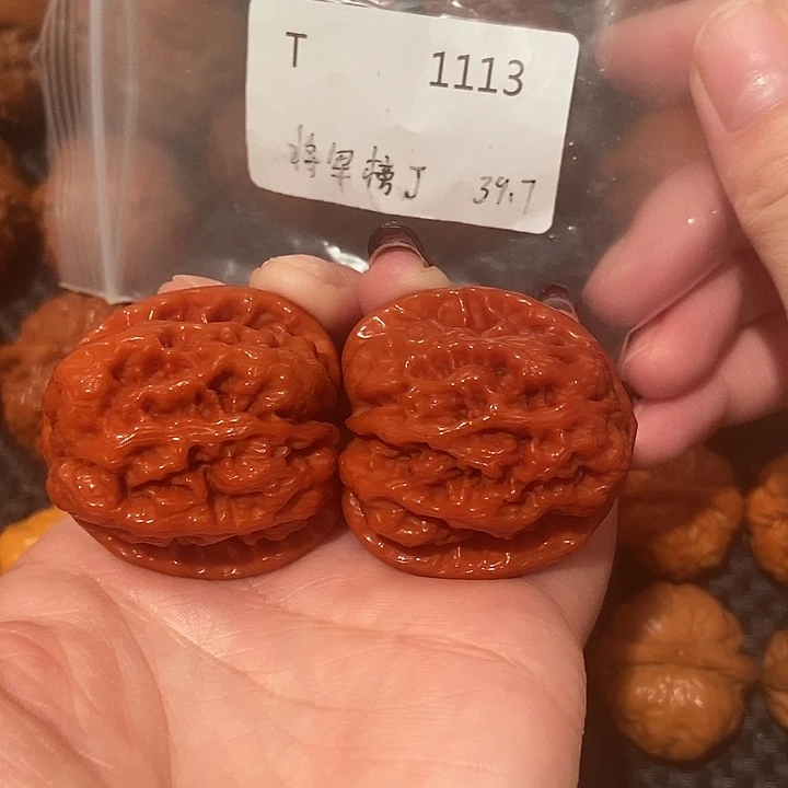 文玩核桃吊坠将军膀39