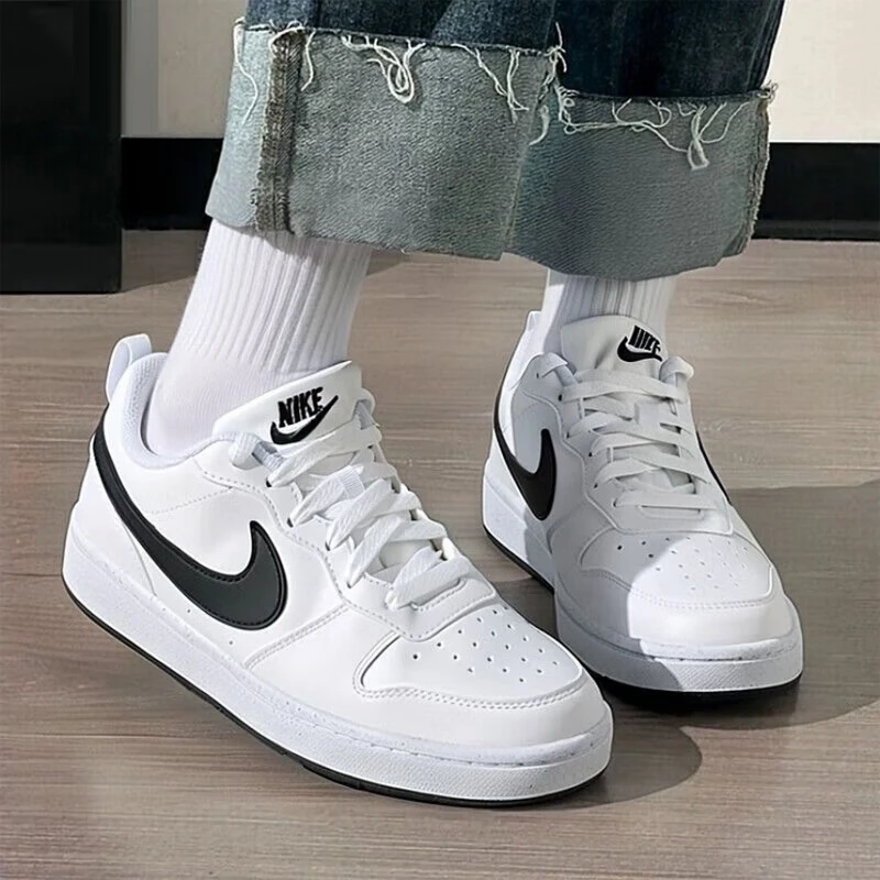 NIKE/耐克女鞋2025秋季新款COURT透气休闲鞋运动低帮板鞋小白鞋