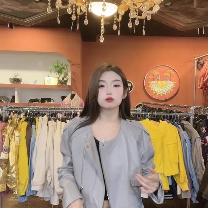 25047真皮绵羊皮外套