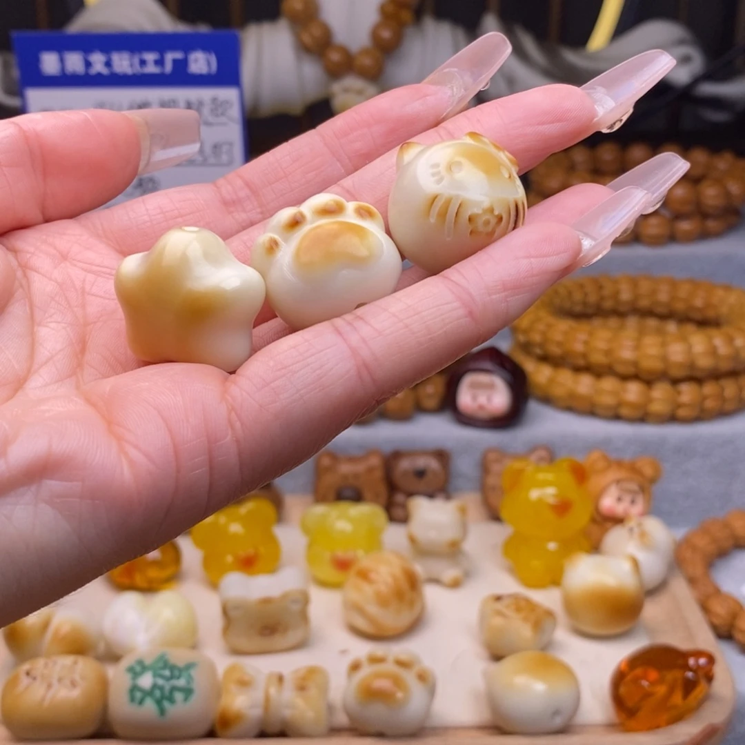 皮质非金属猫头跑环➕星星，猫爪