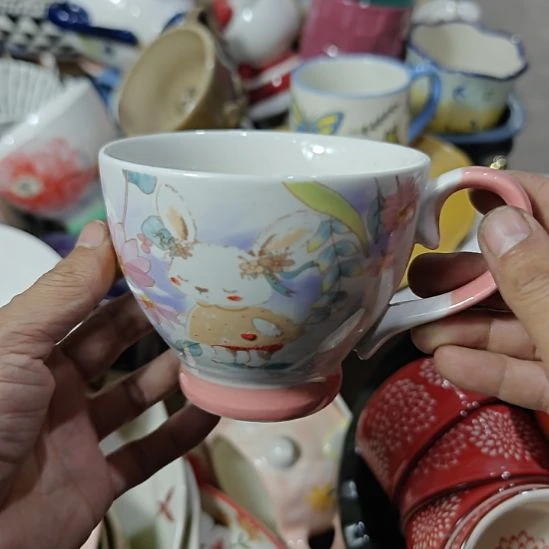 欧式，陶瓷餐具杯碗盘微瑕介意慎拍