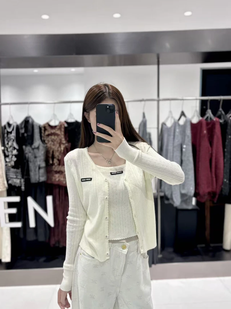 ELEVEN|针织千金感MIU系吊带两件套
