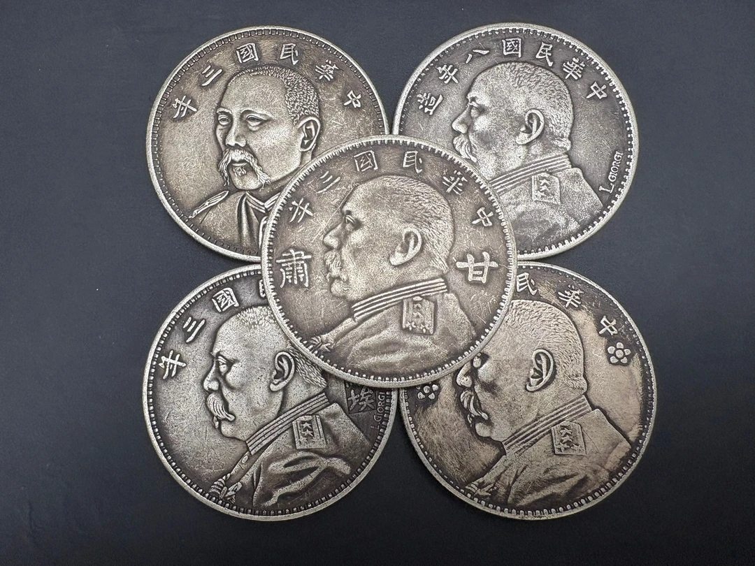 【卿柔甄品】复古家居 头6 到手五枚多样性发货工艺品摆件