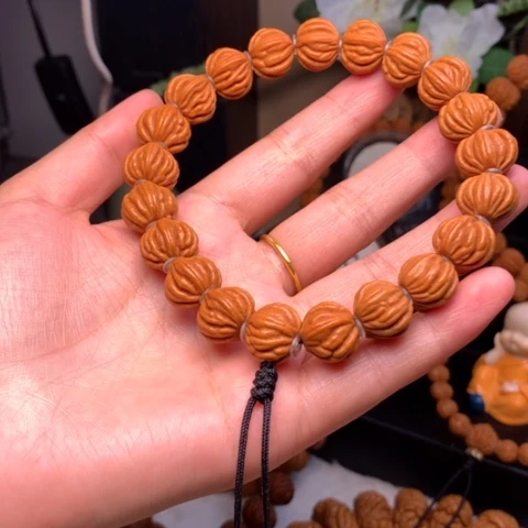 桃核吊坠龙纹桃核