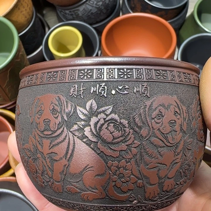 茶杯紫砂全手工制作工艺