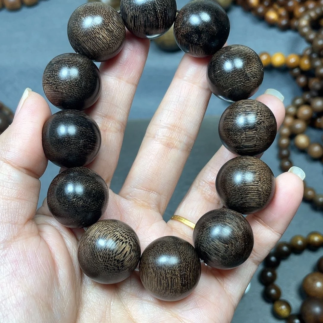 沉香手串芽庄白棋2.0