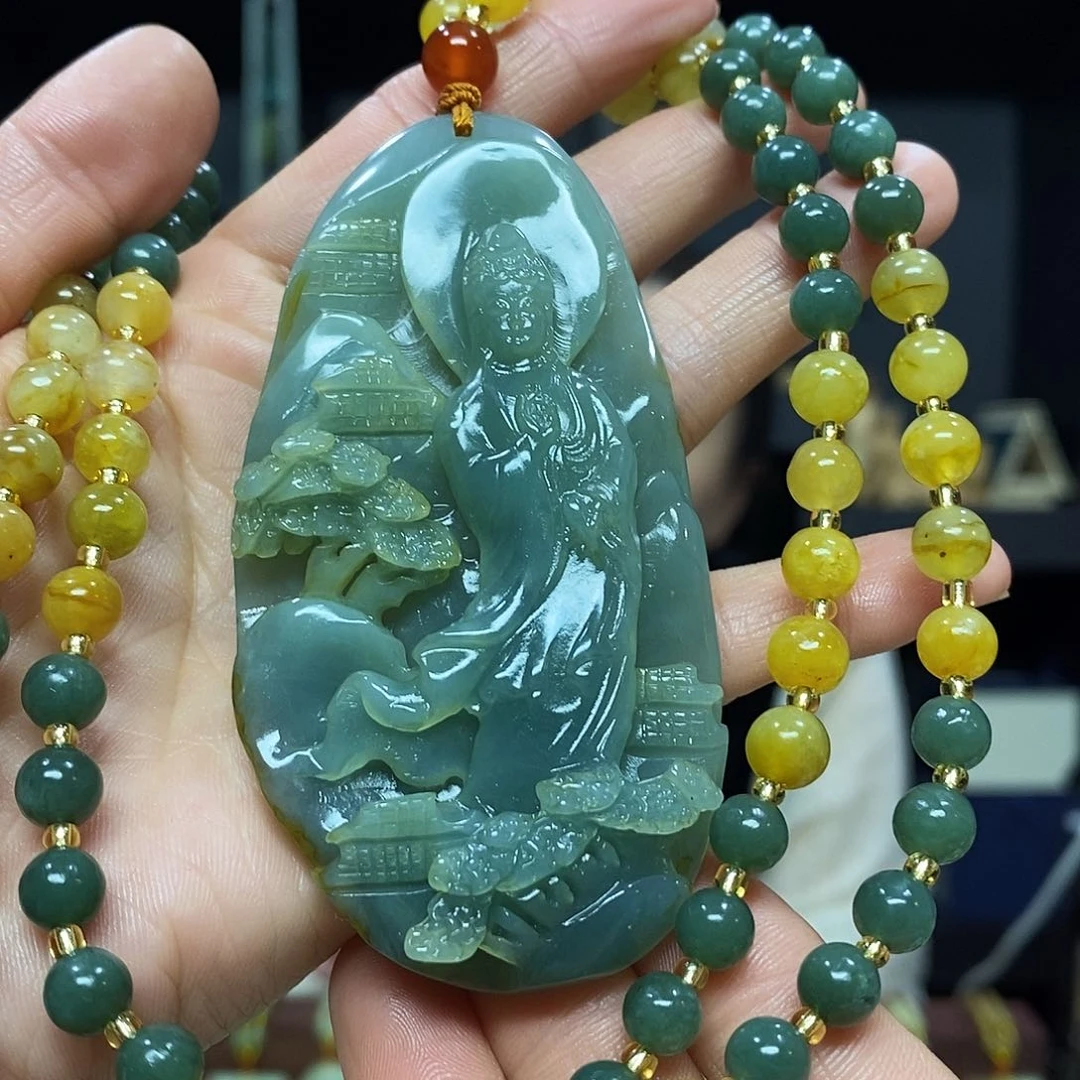 岫玉挂件吊坠手把件未镶嵌