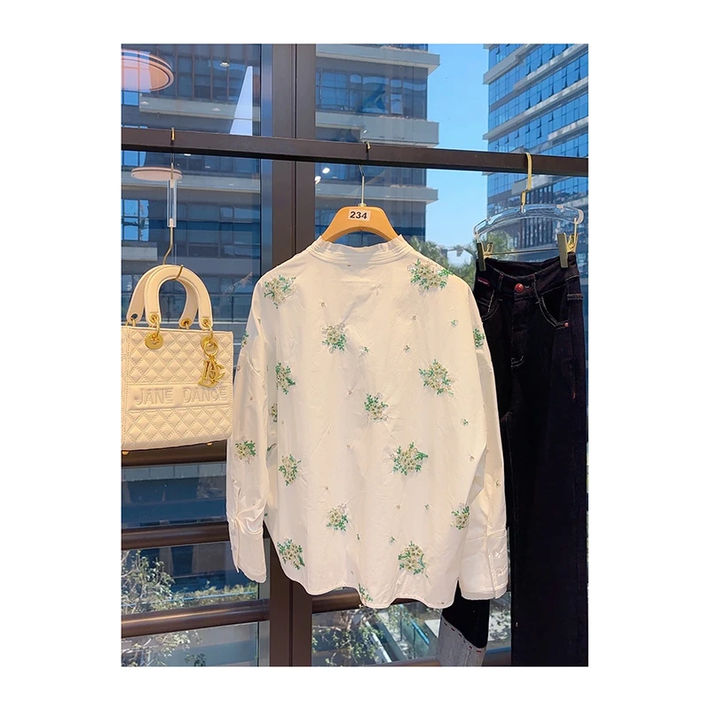 【谷品219】新中式国风秋季新款高端气质复古上衣