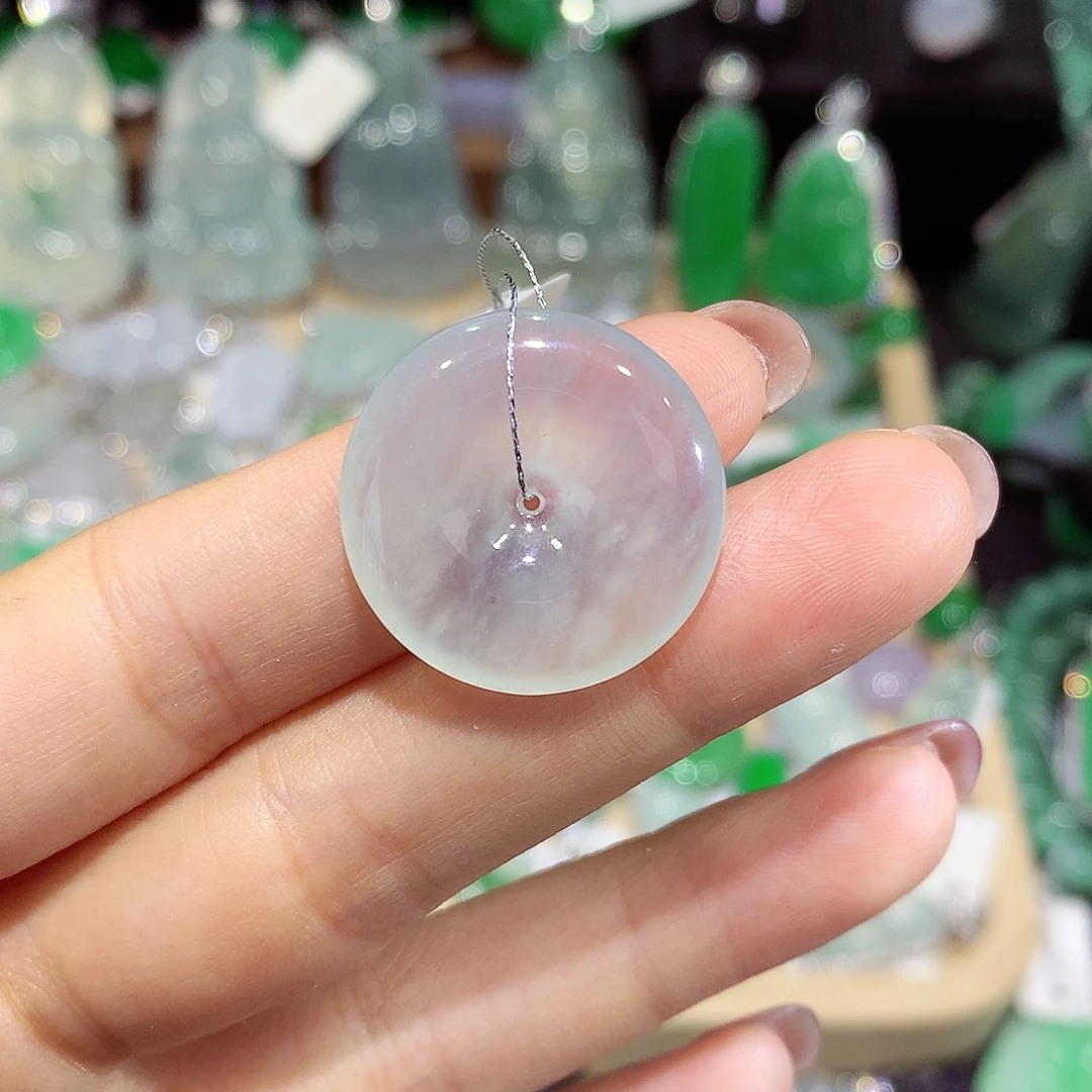 颈饰未镶嵌翡翠扣子
