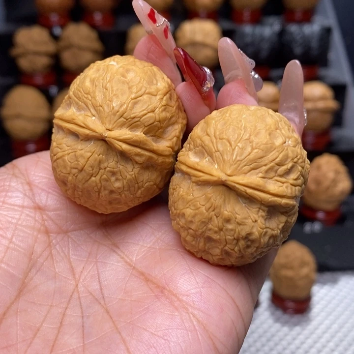 文玩核桃把件铁锤40号