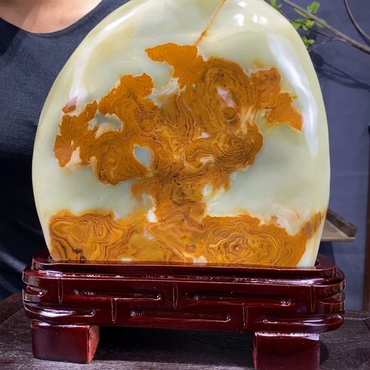 石材精品古青石摆件