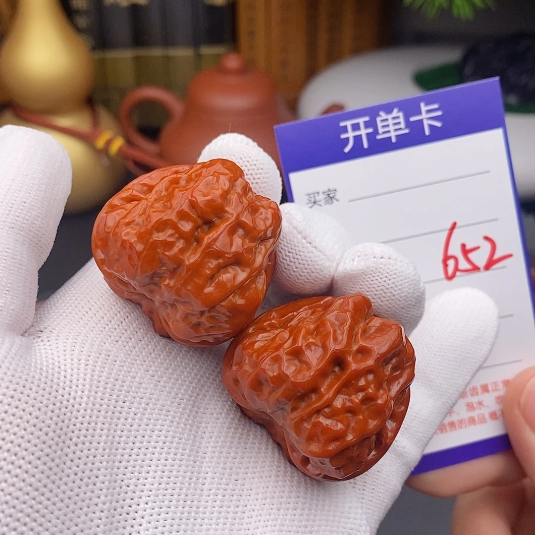 把件文玩核桃35蛤蟆头652