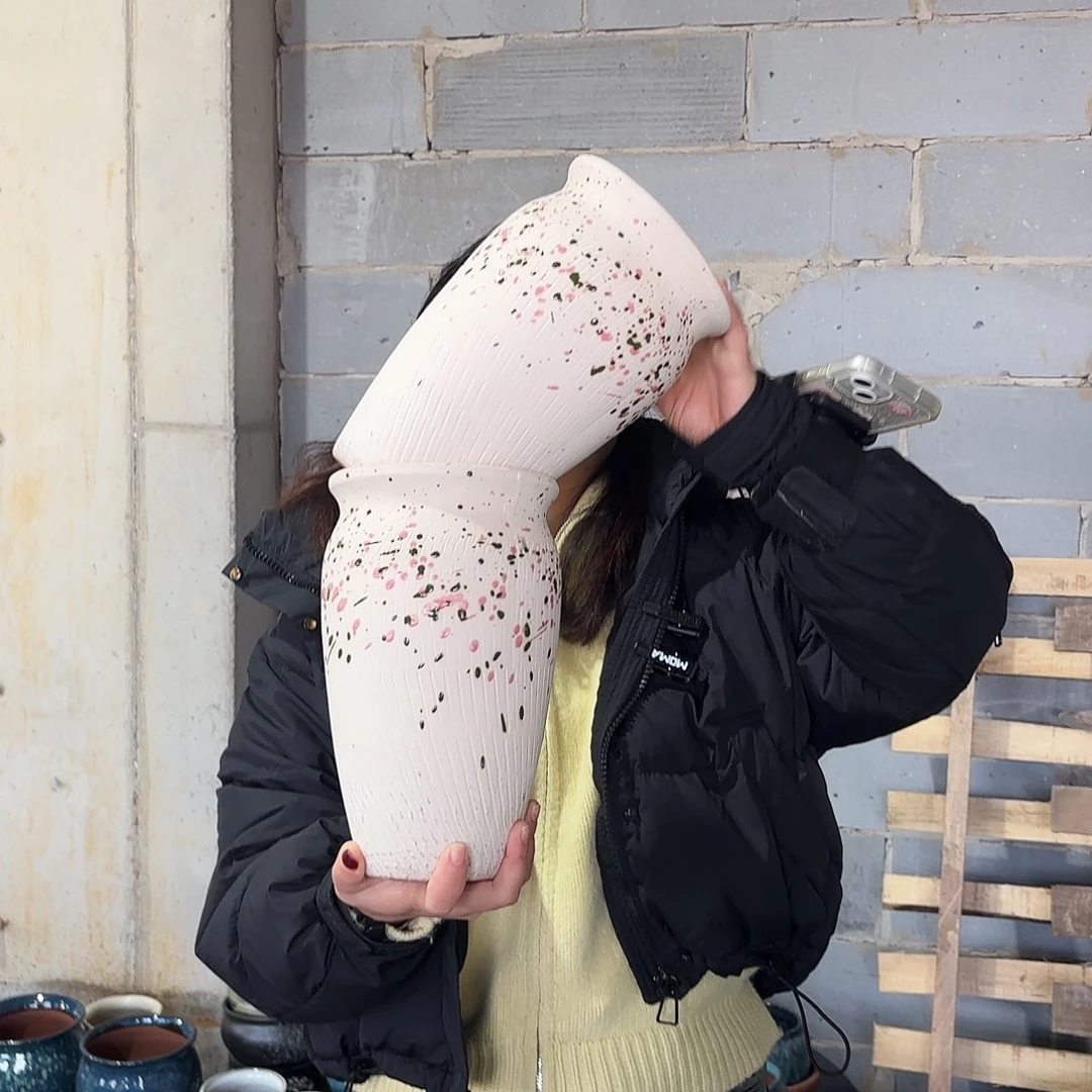 正品两个高25/15红陶