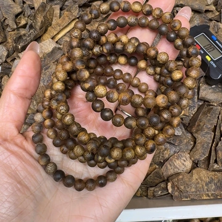 沉香手串白棋沉浮多样性发货1