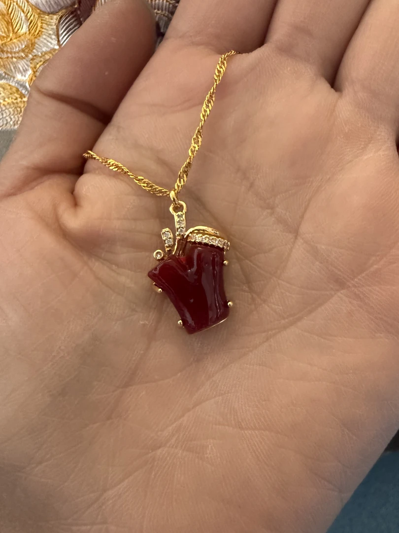 铜合金亚克力项链 项链爆款