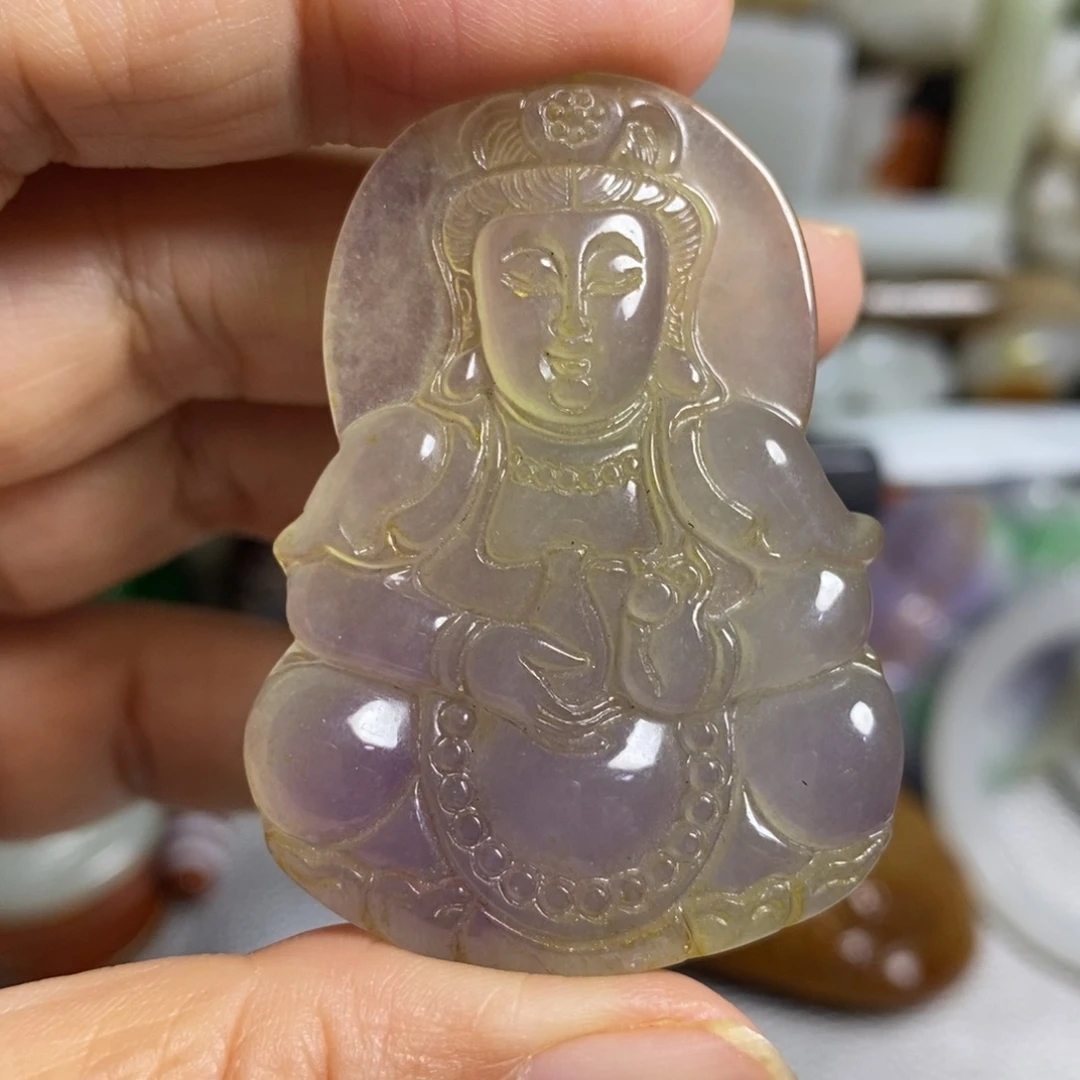 颈饰未镶嵌和田玉（糖玉）
