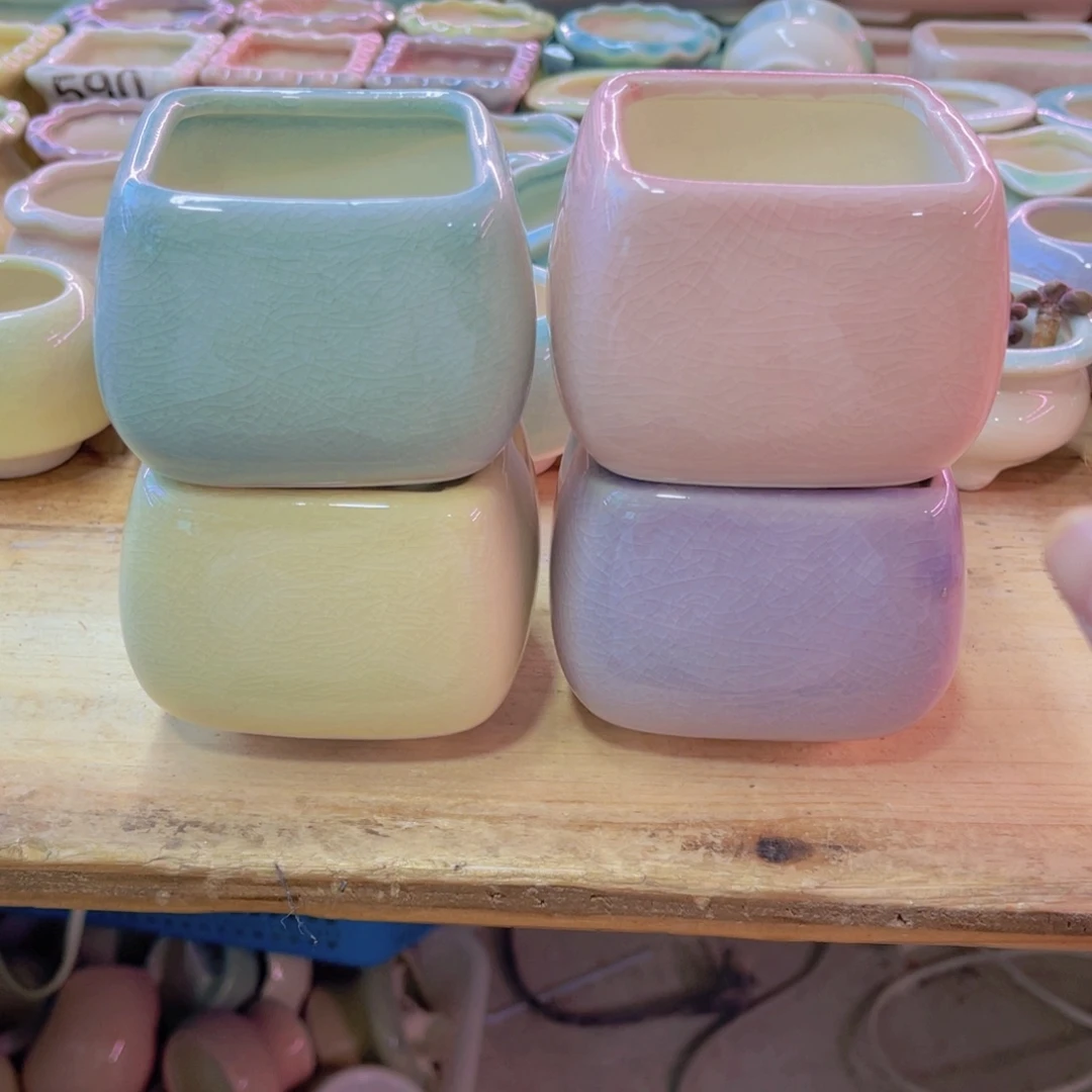 陶瓷花盆当场凑满12包邮