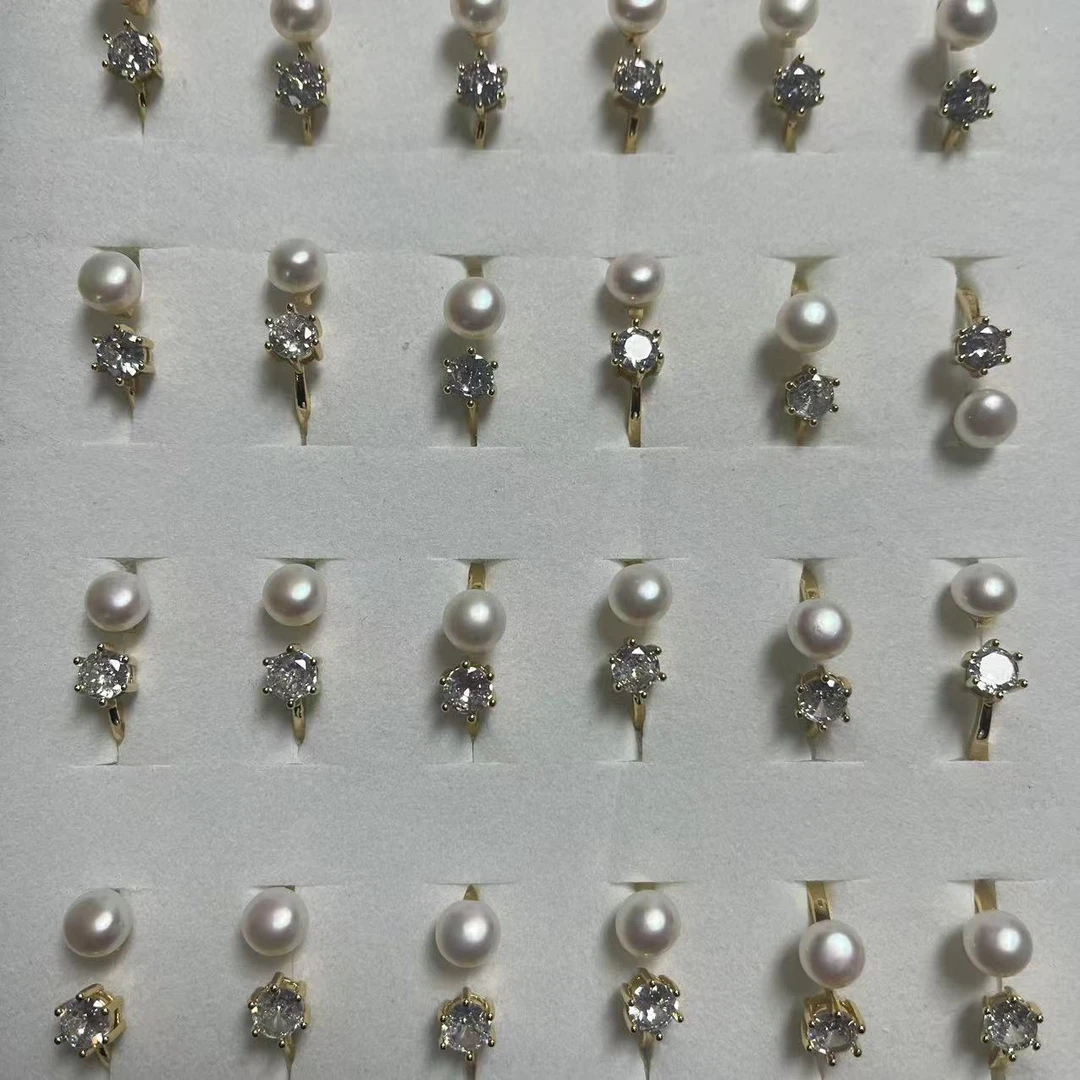 铜合金戒指 珍珍戒指发簪手工汉服百搭时尚复古