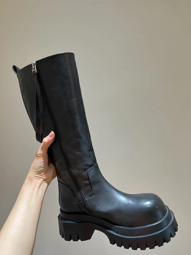 特价欧货2025秋冬新款厚底长靴