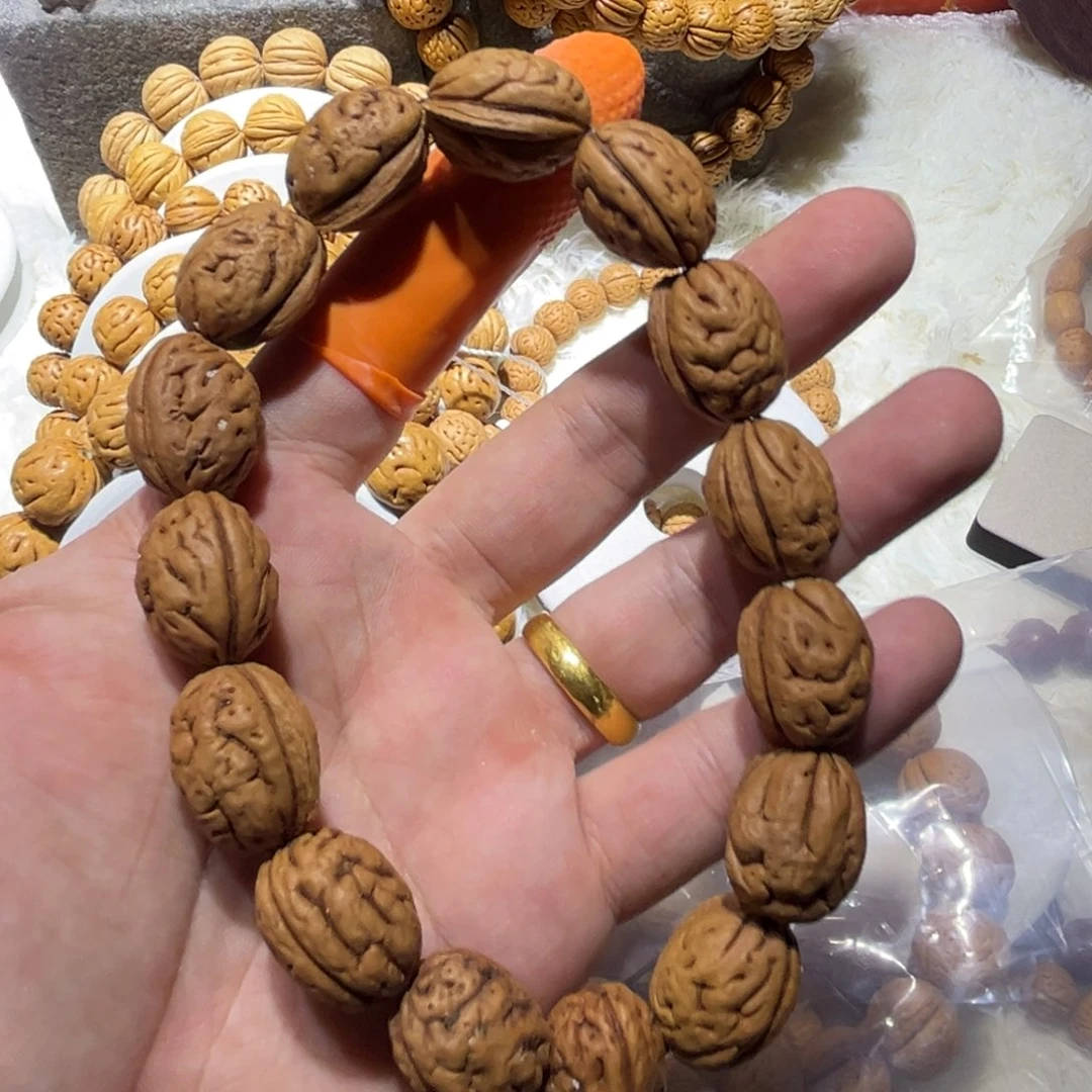 *****吊坠桃核桃核钱袋子精品文玩