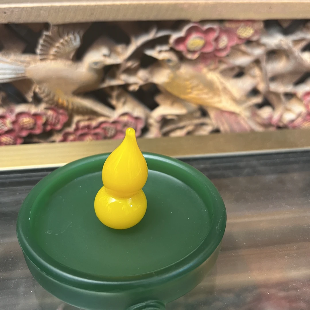 家居客厅桌面福禄招财装饰品创意礼品葫芦白菜随机发