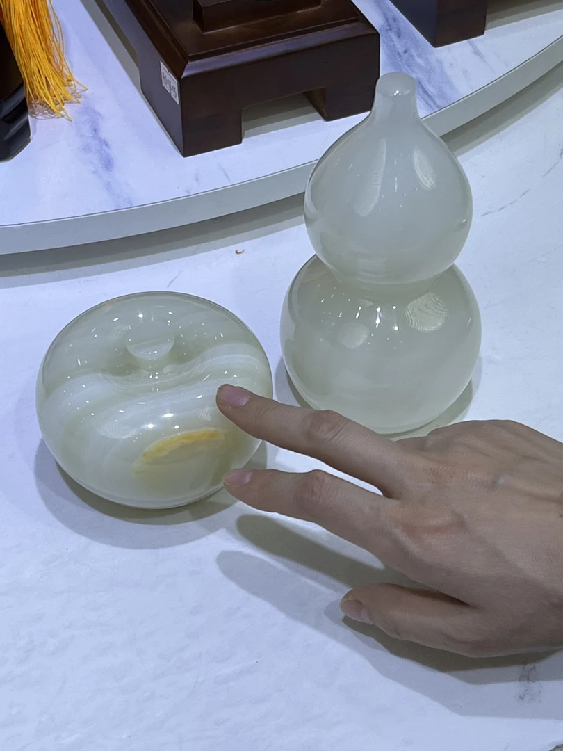 葫芦十小苹果桌面摆件